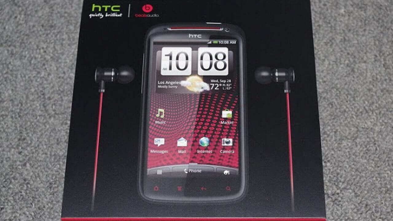 「HTC Sensation XE with Beats Audio」が届きました