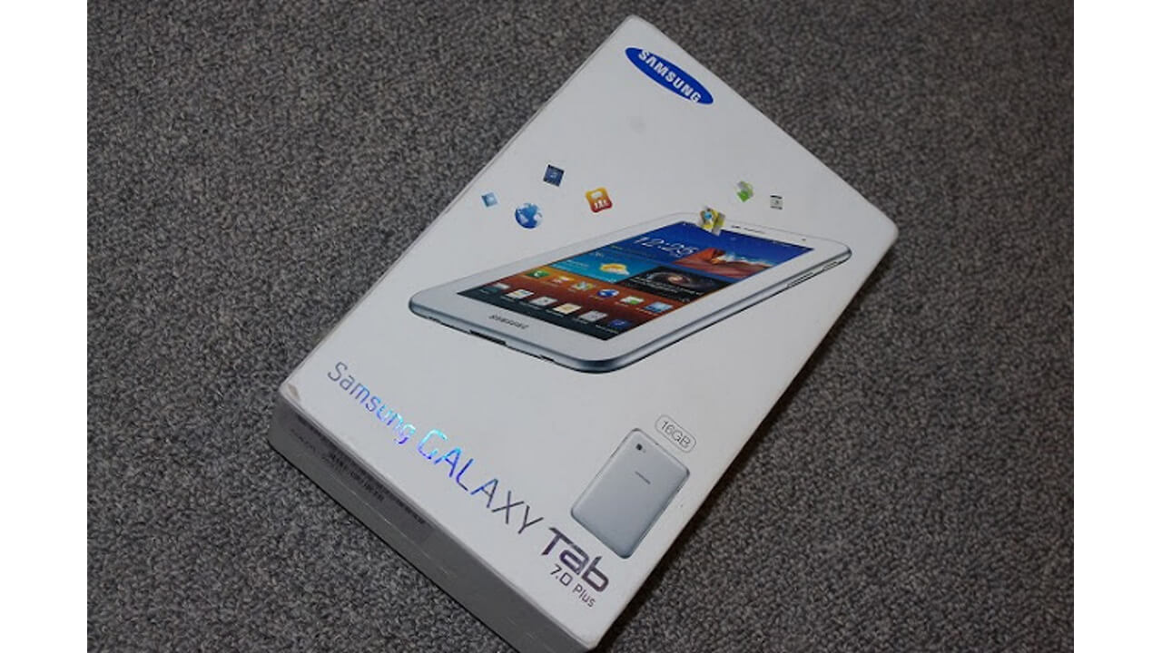 「Galaxy Tab 7.0 Plus」オールホワイトが届きました