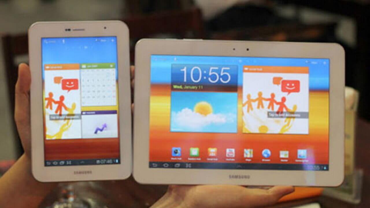 「Samsung Galaxy Tab 10.1」オールホワイト