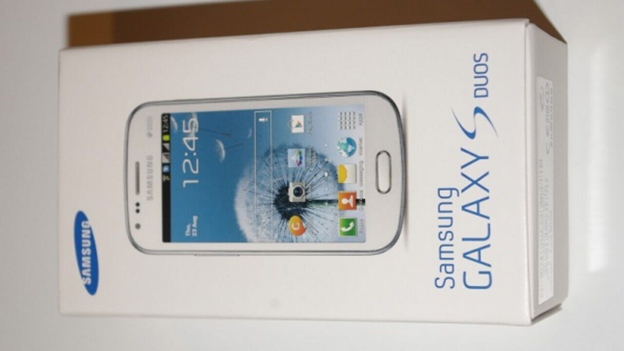 Galaxy S Duos S7562が到着いたしました