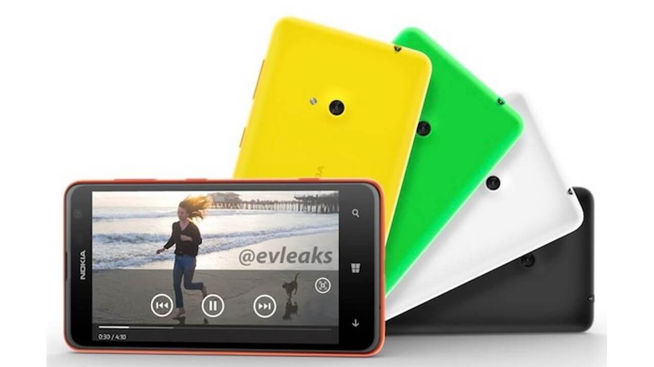 LTE Band 3対応「Nokia Lumia 625」Negriで発売