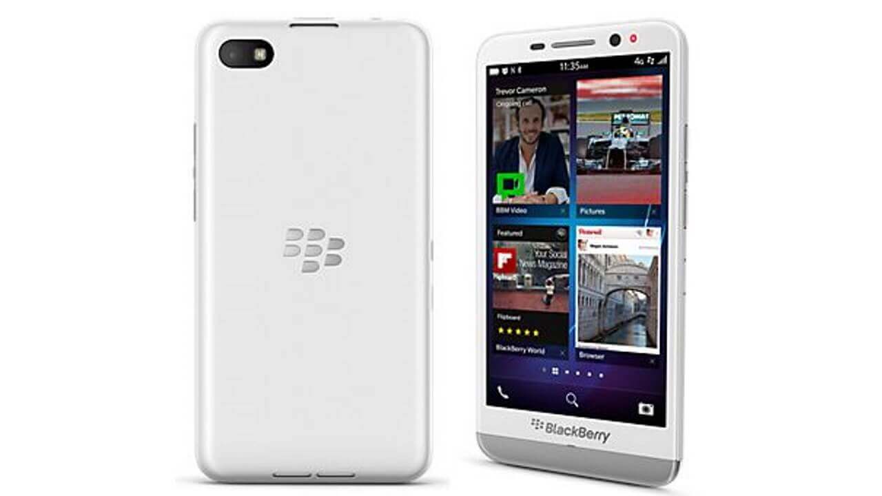 BlackBerry Z30のWHITEも香港で発売