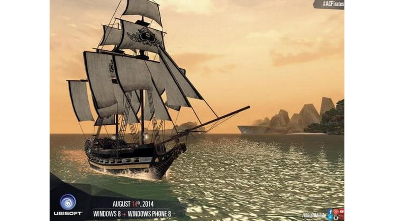 Windows 8用Assassin’s Creed Piratesが8月14日に登場予定