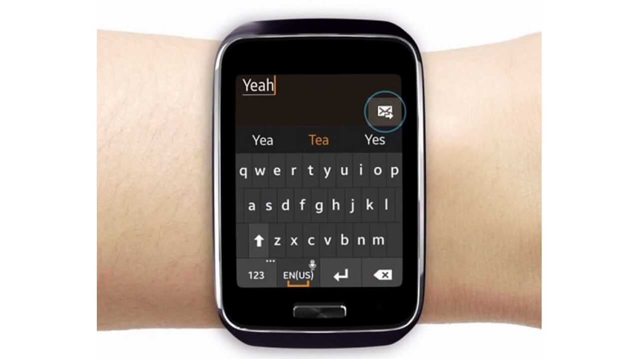 Samsung Galaxy Gear Sのキーボード機能と単体通話機能を紹介した公式動画