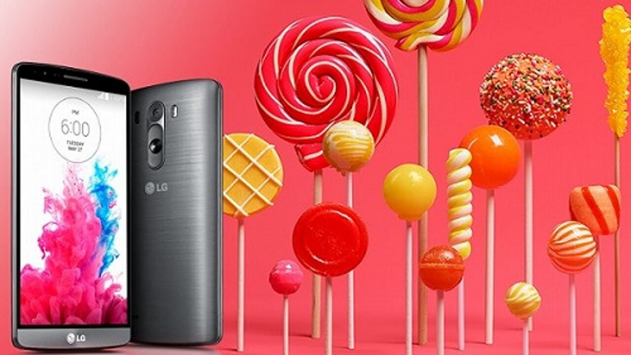 「LG G3」Android 5.0（Lollipop）アップデート開始予定