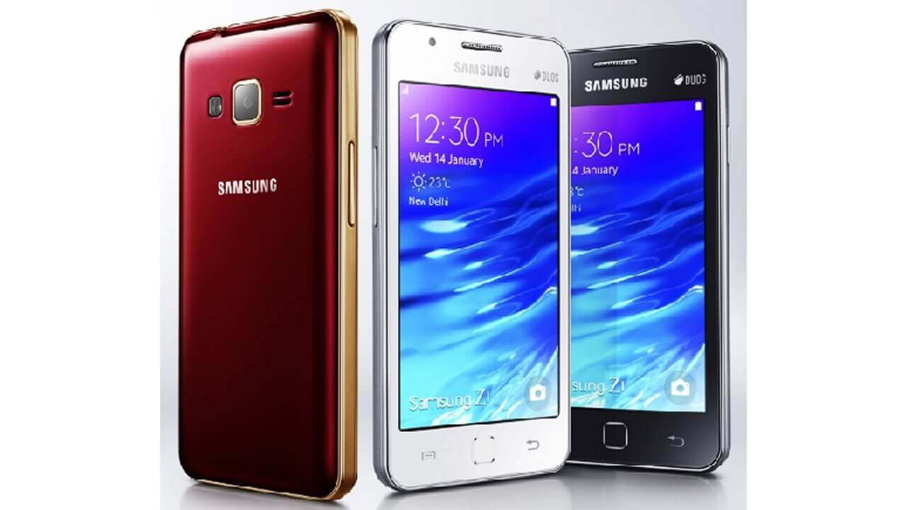 Samsung、初Tizen OS搭載「Samsung Z1」インドで発表