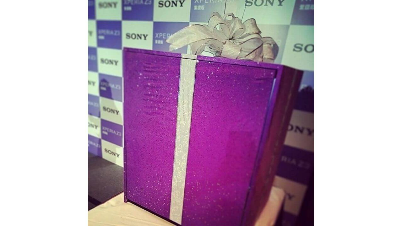 香港Sony Mobile、「Xperia Z3 Purple Diamond Edition」発表