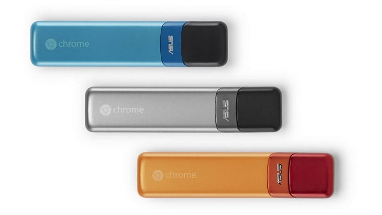 スティック型Chrome OS搭載デバイス「Chromebit」今夏発売予定
