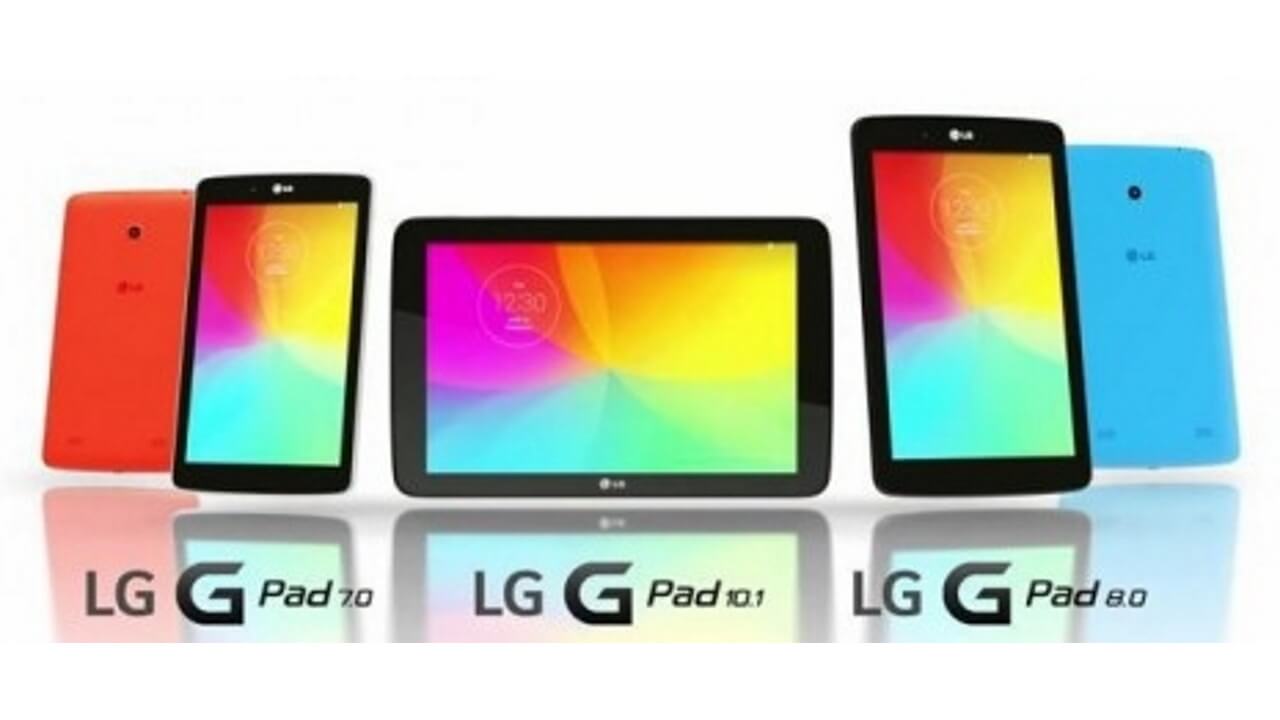 「LG G Pad 7.0/8.0/10.1」Android 5.0アップデートは4月12日？