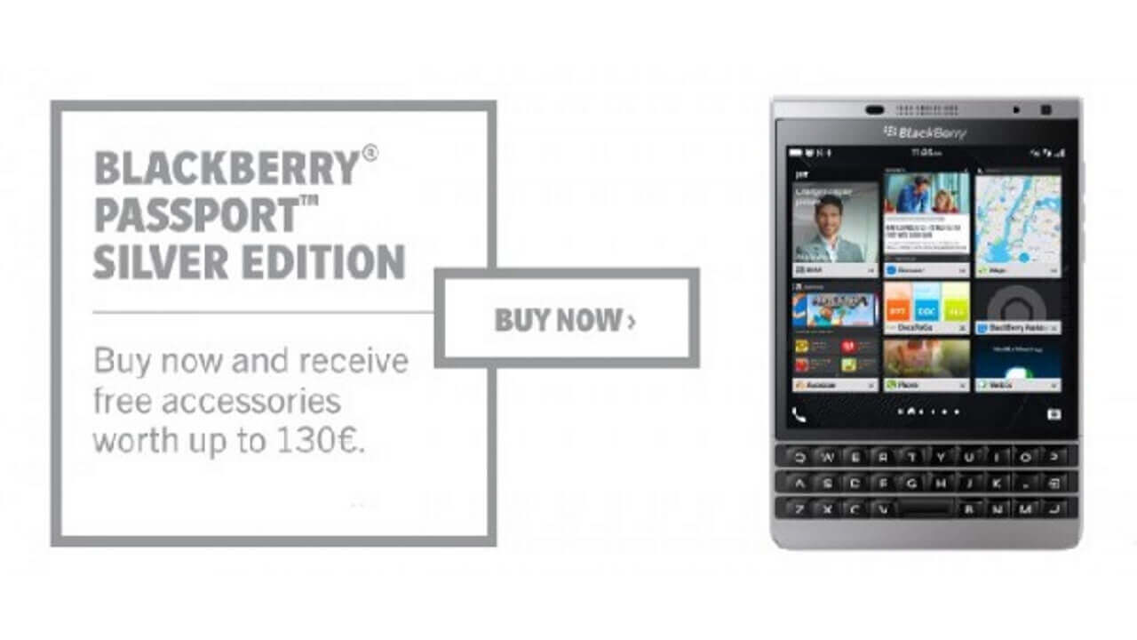 「BlackBerry Passport Silver Edition」公式発売