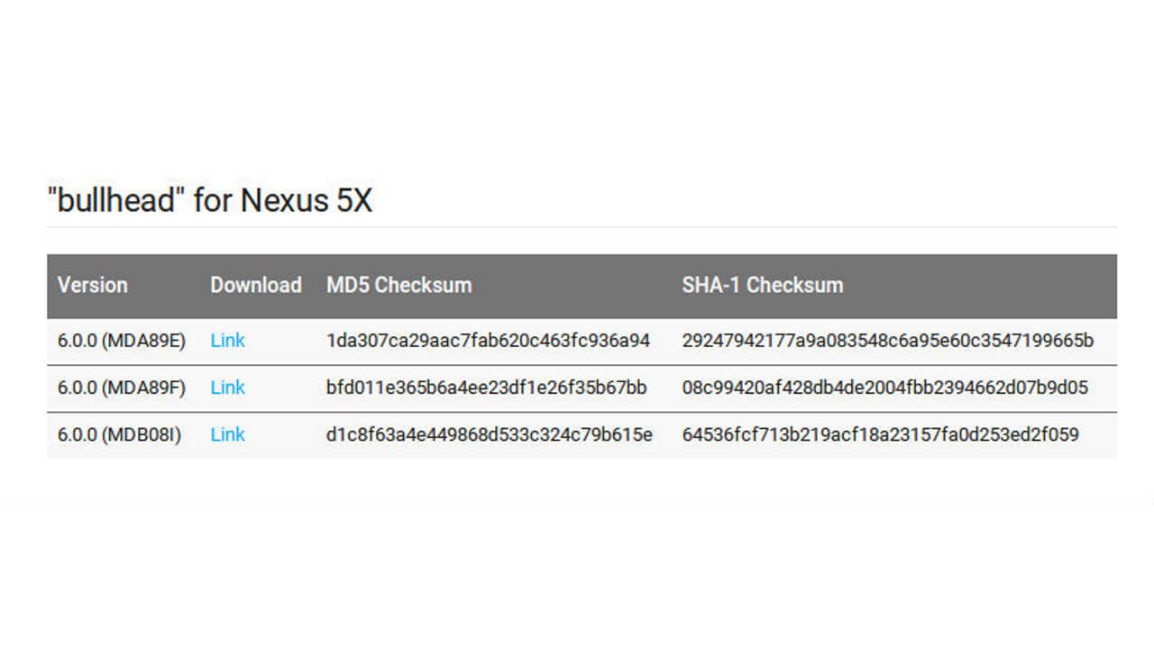 Google、「Nexus 5X」ファクトリーイメージ公開