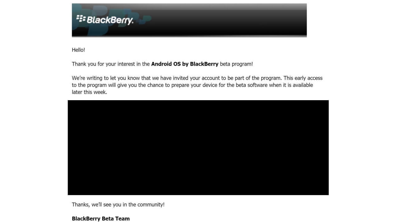 「BlackBerry Priv」Android 6.0ベータテストに招待されました