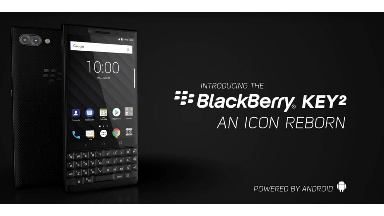 1ShopMobileに「BlackBerry KEY2」デュアルSIMモデルが入荷