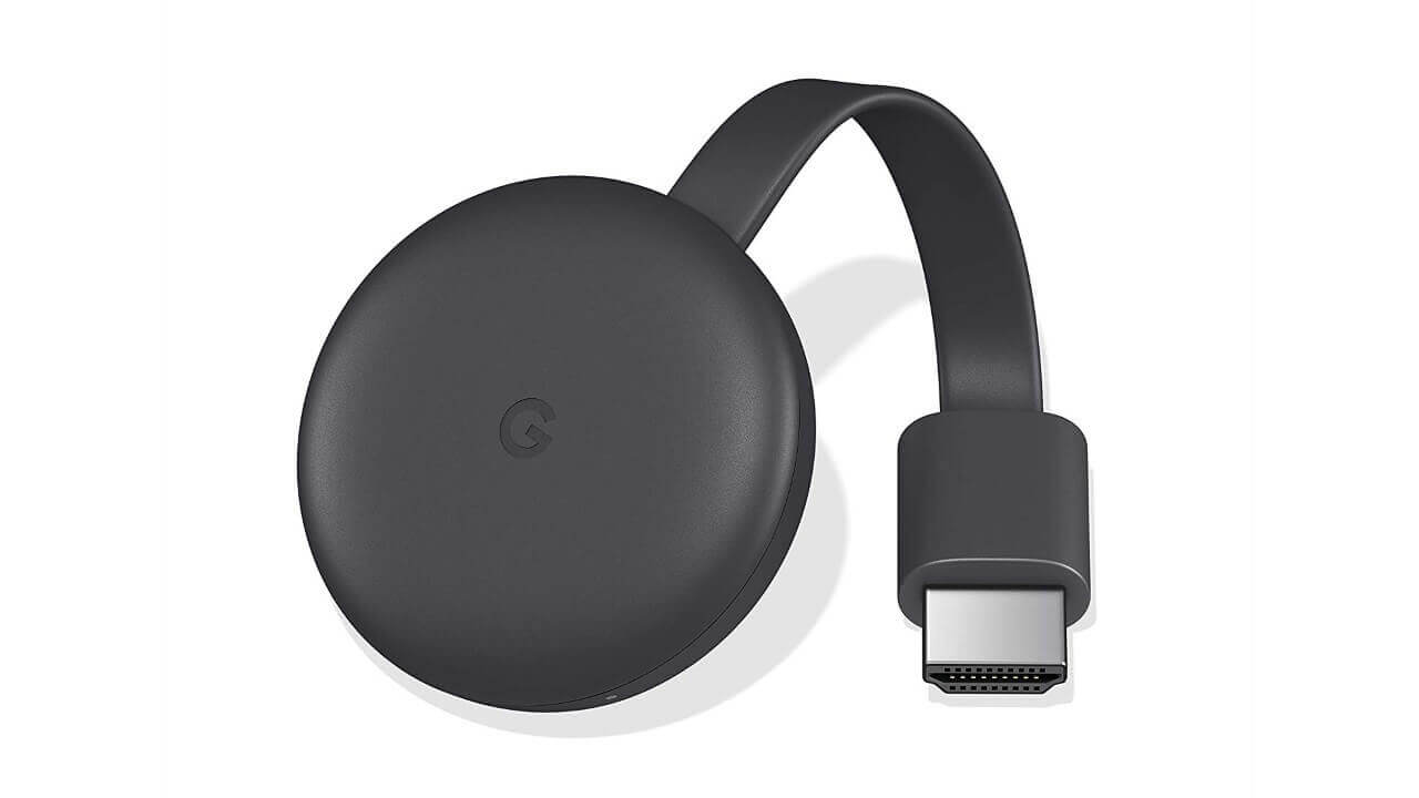 Googleストアで「Chromecast（第3世代）」1,092円引き特価【GWセール】