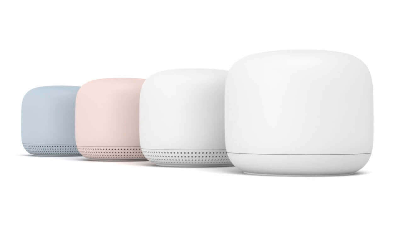 日本未発売カラー「Nest Wifi」がebayから直輸入可能に