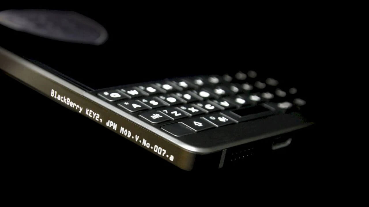 299台&日本限定「BlackBerry KEY2 Last Edition」発売