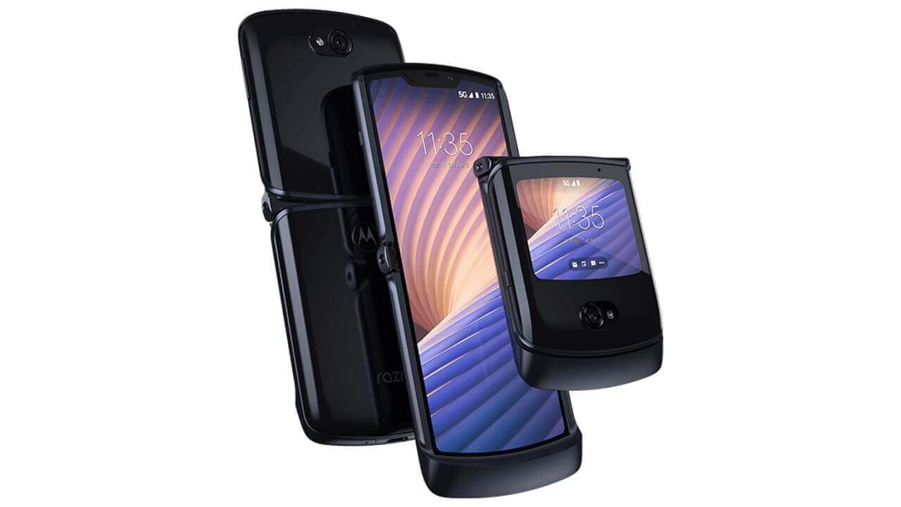 「Motorola Razr 5G」ソフトバンクから3月下旬発売