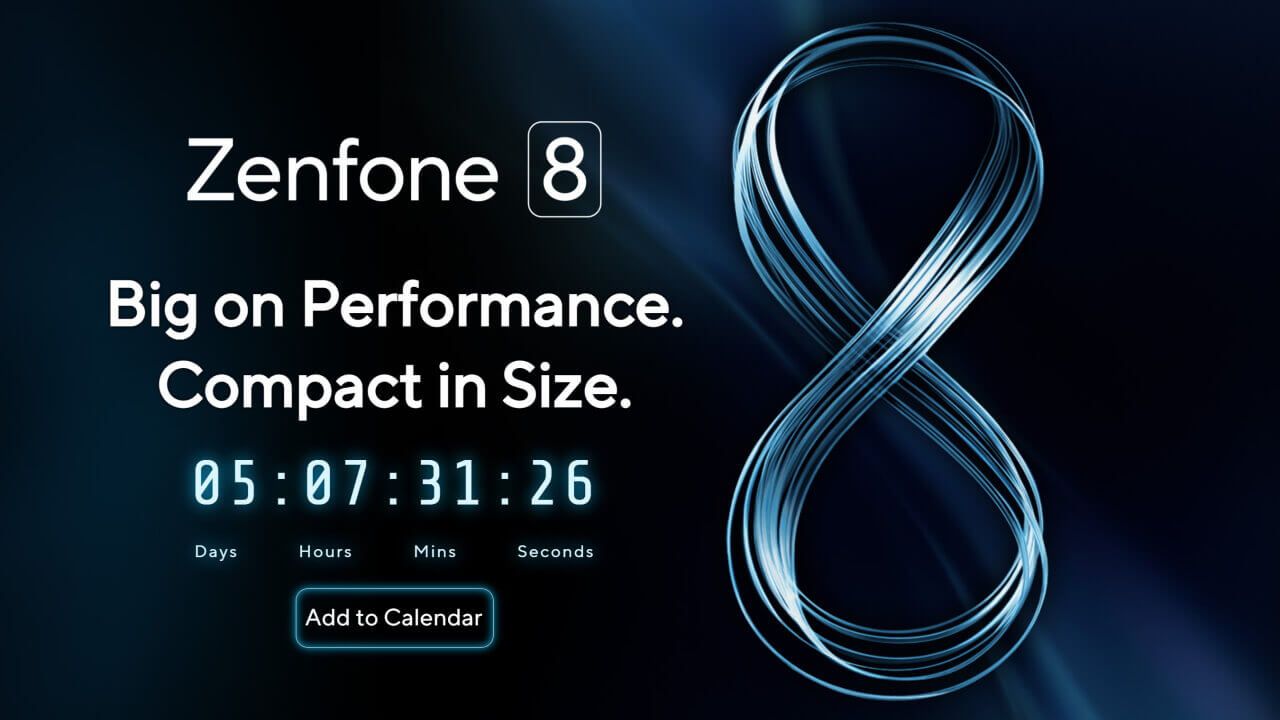 ASUS、「ZenFone 8」シリーズを5月12日に発表へ