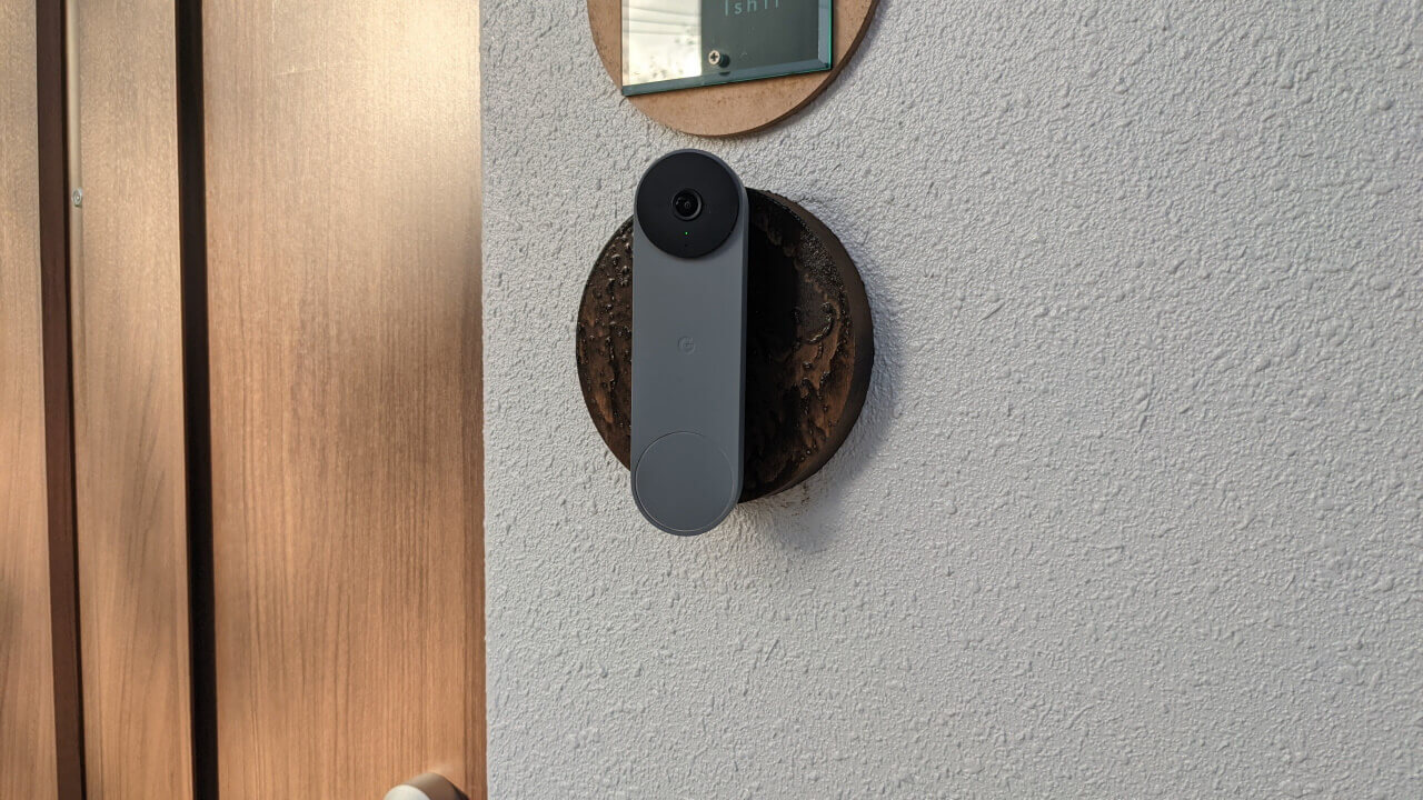 輸入して設置してみた！新型スマートドアベル「Nest Doorbell」Ash