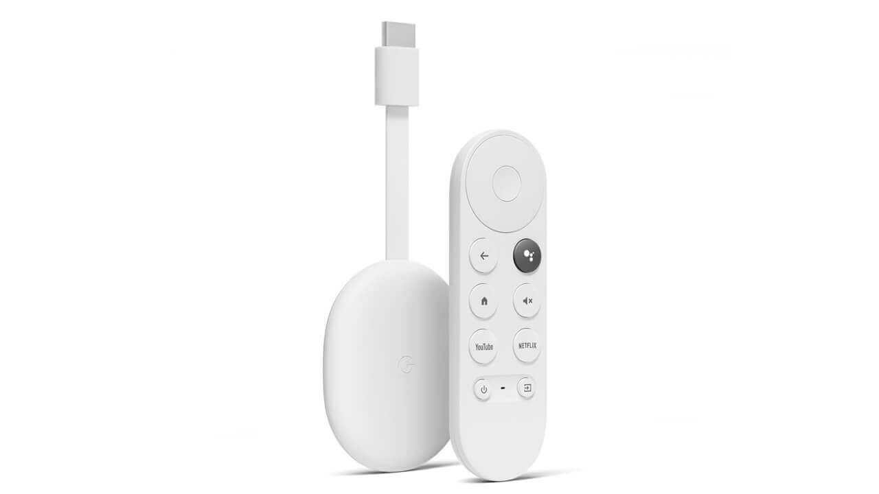 楽天ブックスで「Chromecast with Google TV」4,980円特価！