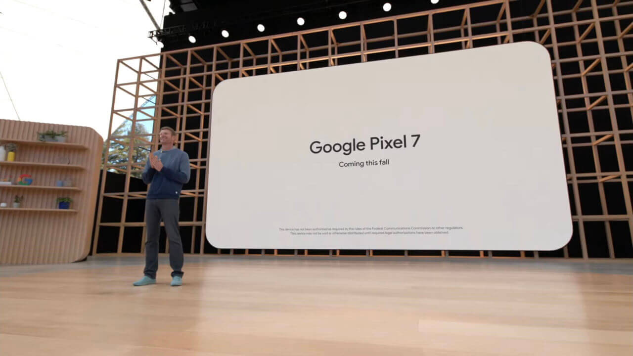 初披露！新世代「Pixel 7/7 Pro」2022年秋発売へ【Google I/O 2022】