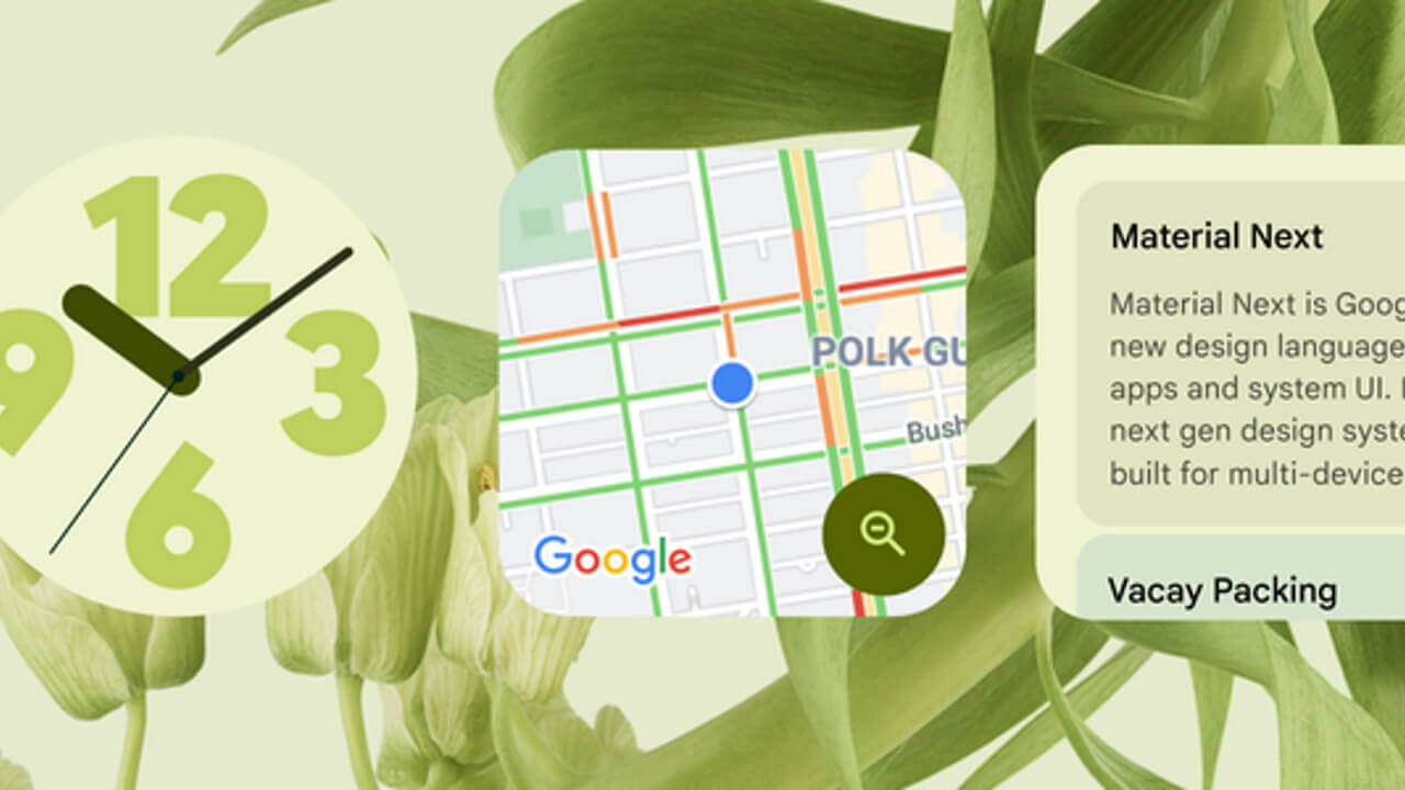 Android「Google マップ」付近の交通状況ウィジェット新追加へ