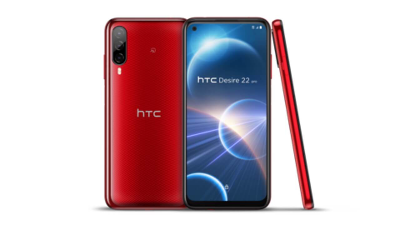遅延していた国内版「HTC Desire 22 pro」サルサ・レッド11月22日発売