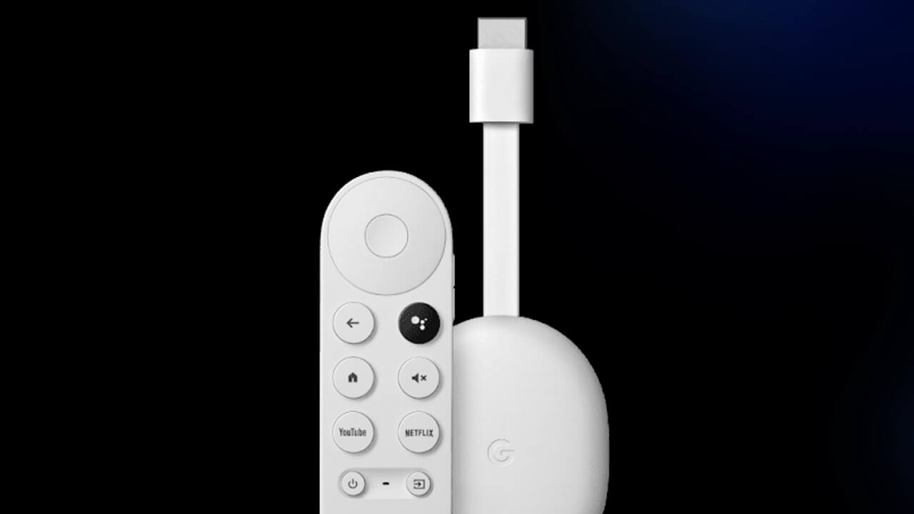 「Chromecast with Google TV（4K）」4,980円特価【Googleストアブラックフライデー】