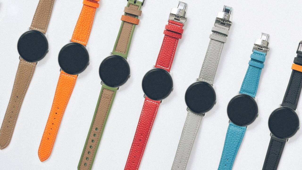 EPONAS「Google Pixel Watch」プレミアムレザーバンド発売