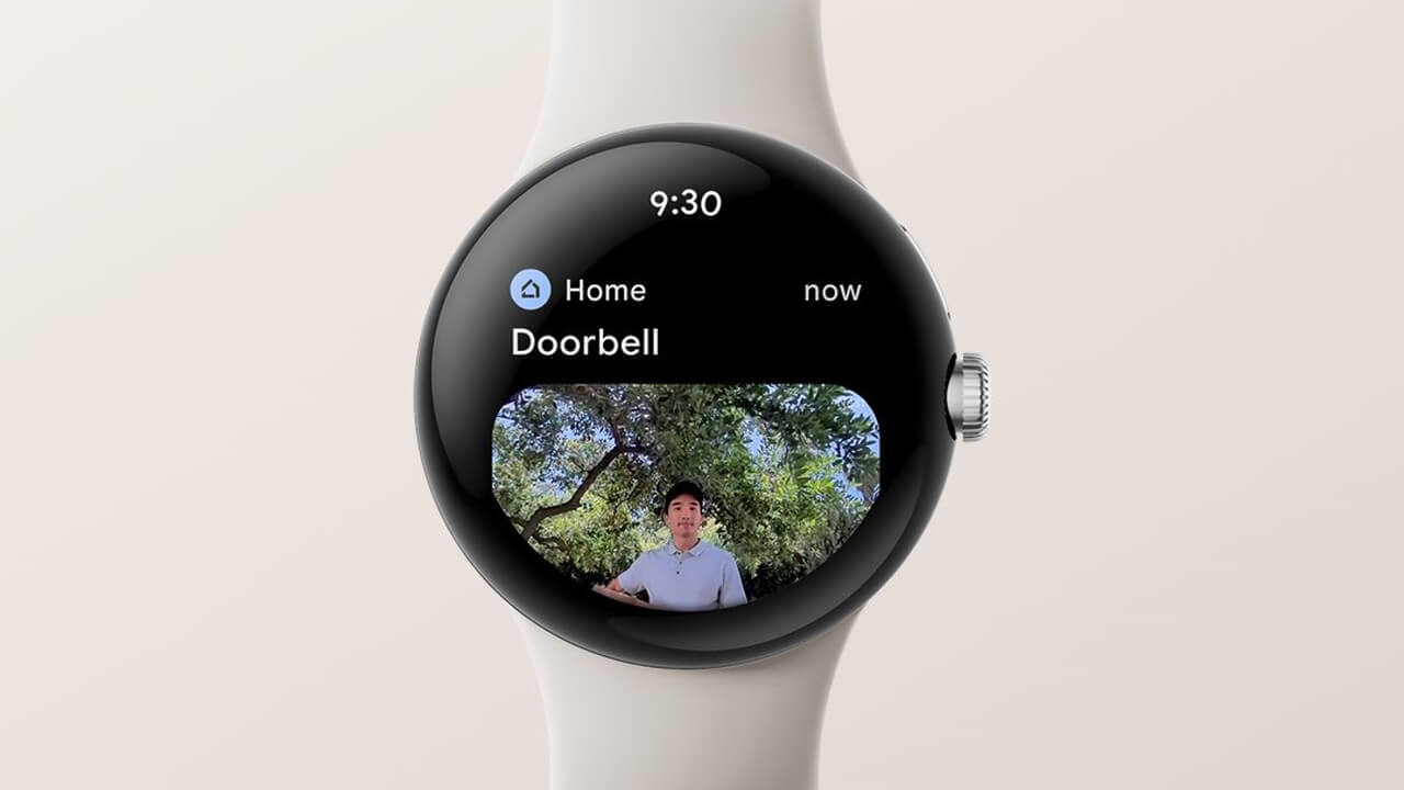 Wear OS公開プレビュー版「Google Home」カメラ通知機能追加