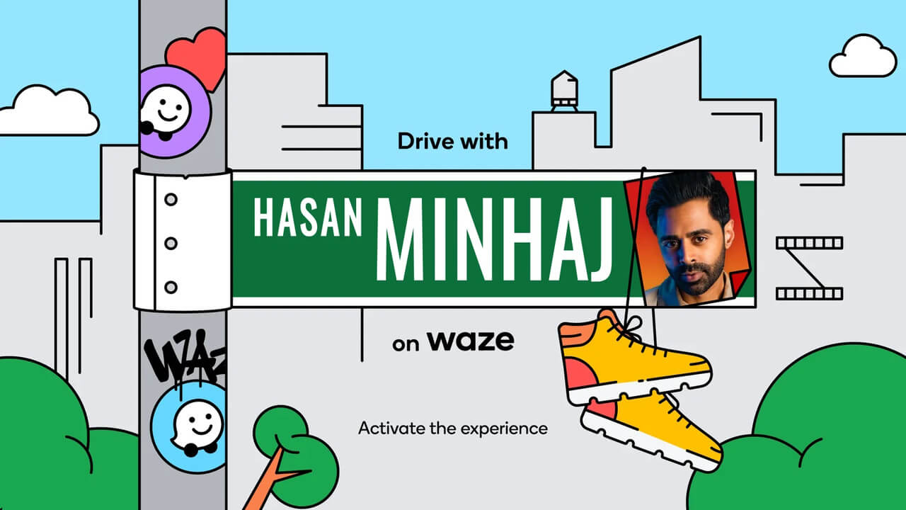 「Waze」ハサン・ミンハジ音声追加【英語】