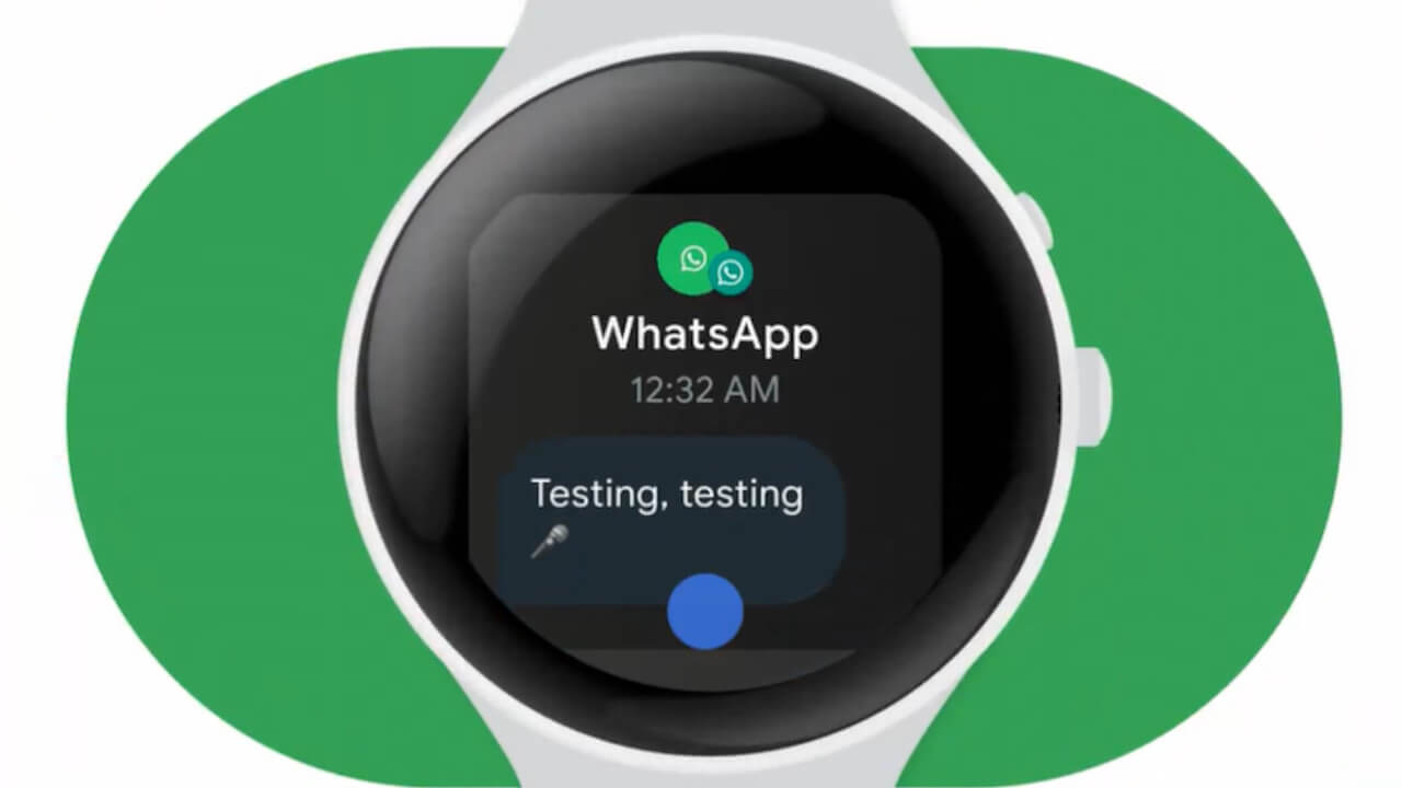 Wear OS「WhatsApp」グローバル提供開始【v2.23.15.18】